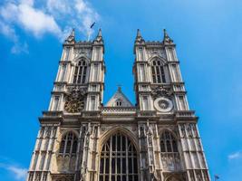 hdr église abbatiale de westminster à londres photo