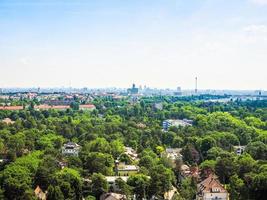 vue aérienne hdr de berlin photo