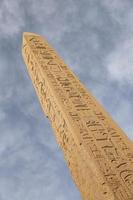 Obélisque du temple de Karnak, Louxor, Egypte photo