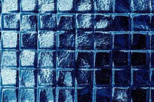 mur bleu ou texture de papier, fond de surface de ciment abstrait, motif en béton, ciment peint, conception graphique d'idées pour la conception de sites Web ou la bannière photo