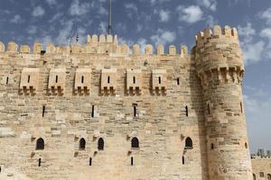 citadelle de qaitbay à alexandrie, egypte photo