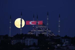 mosquée camlica à istanbul, turquie photo