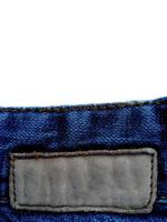 fond de texture de vêtements jeans photo