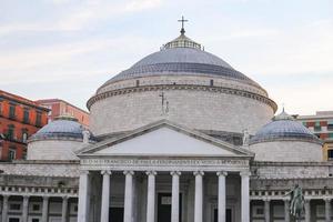 Église san francesco di paola à naples, italie photo