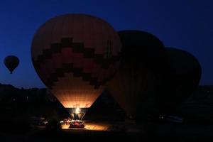 montgolfières photo