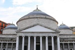 Église san francesco di paola à naples, italie photo