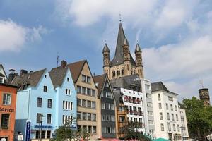 grande église saint martin à cologne, allemagne photo