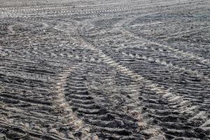 vue rapprochée détaillée sur les terres agricoles et l'acre en haute résolution photo