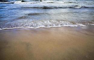 plage de sable de mer photo