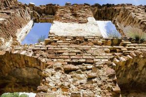 ruines d'une forteresse en europe photo