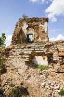 ruines d'une forteresse en europe photo