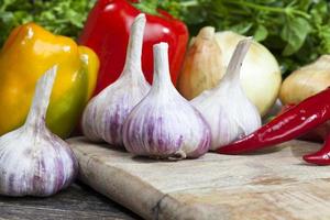 légumes sur la table photo