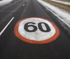 le panneau routier photo