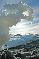 sculpture de glace, cap denison, baie du Commonwealth, antarctique photo