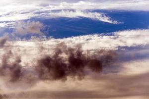 ciel avec des nuages photo