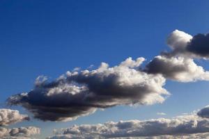 ciel avec des nuages photo