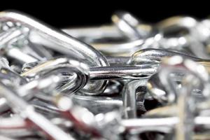 chaîne en métal galvanisé photo
