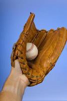 baseball en gant photo