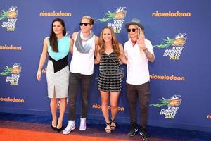 los angeles, 16 juillet - ali krieger, abby wambach, christie rampone, ashlyn harris au sports de choix des enfants 2015 au pavillon ucla s pauley le 16 juillet 2015 à westwood, ca photo