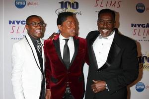 los angeles, 22 février - tommy davidson, jermaine jackson, ernie hudson lors de la soirée de visionnement des oscars de 100 étoiles à l'hôtel beverly hilton le 22 février 2015 à beverly hills, ca photo