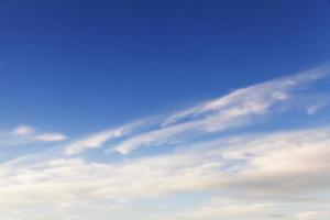 nuages dans le ciel photo