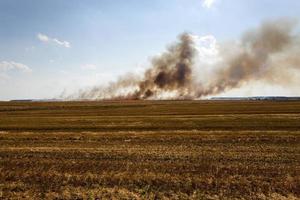 feu sur le terrain photo