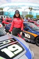 los angeles, 7 février - donna feldman au grand prix toyota de long beach pro celebrity race press day au grand prix compound le 7 avril 2015 à long beach, ca photo