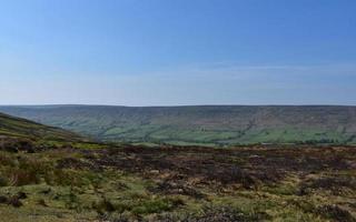 vues magnifiques sur les boggs et les landes du nord de l'angleterre photo