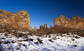 ruines, biélorussie hiver photo