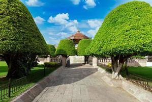 mexique, leon, place des martyrs de la ville centrale, plaza martires, l'une des principales attractions touristiques de la ville photo