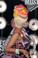 Los angeles, 28 août - nicki minaj arrivant aux mtv video music awards 2011 au la live le 28 août 2011 à los angeles, ca photo