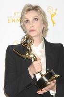 vlos angeles, sep 12 - jane lynch au primetime creative emmy awards salle de presse au microsoft theatre le 12 septembre 2015 à los angeles, ca photo