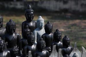 statues de Bouddha, visage de Bouddha photo