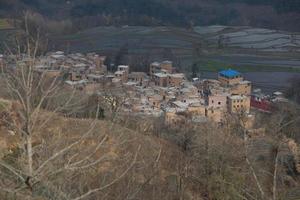 vue sur les rizières en terrasses du yuan yang photo