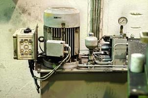 moteur électrique industriel triphasé photo