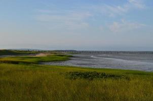 Baie de Duxbury à marée basse photo