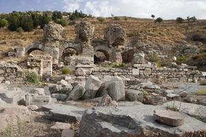 ruines de bain public, Ephèse, Turquie photo