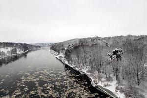 rivière d'hiver neman photo