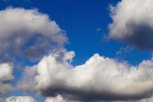 ciel avec des nuages photo