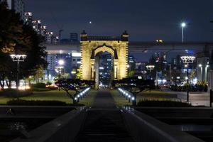 le paysage de la porte de l'indépendance à seodaemun-gu, séoul, corée photo