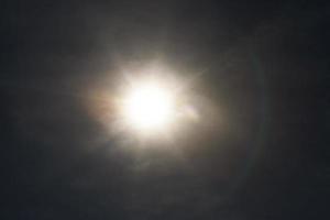 éclipse solaire d'été photo