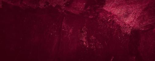 fond de texture de mur de béton abstrait grungy rouge foncé photo