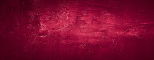 fond de texture de mur de béton abstrait grungy rouge foncé photo
