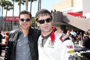 los angeles, 12 avril - sam witwer, invité au long beach grand prix pro celeb race day au long beach grand prix race circuit le 12 avril 2014 à long beach, ca photo