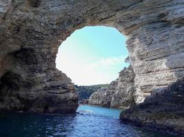 grottes marines à vieste photo