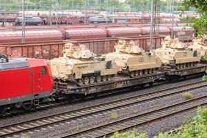 oberhausen, allemagne - 2022-07-29 wagon de train de marchandises des chemins de fer fédéraux allemands photo