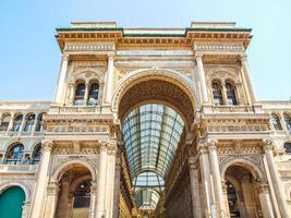 hdr galleria vittorio emanuele ii, milan photo