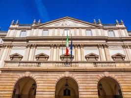 hdr teatro alla scala milan photo