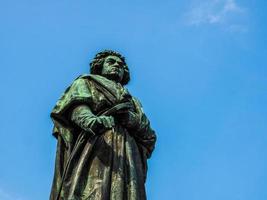 hdr beethoven denkmal 1845 à bonn photo