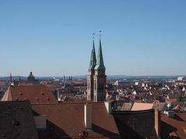 vue aérienne de Nuremberg photo